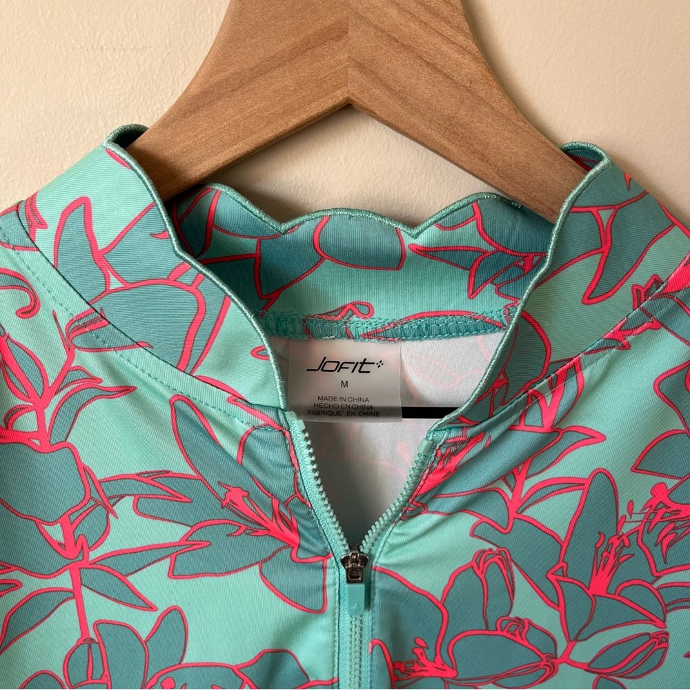 Jofit Floral Sleeveless Polo - Picture 3 of 3